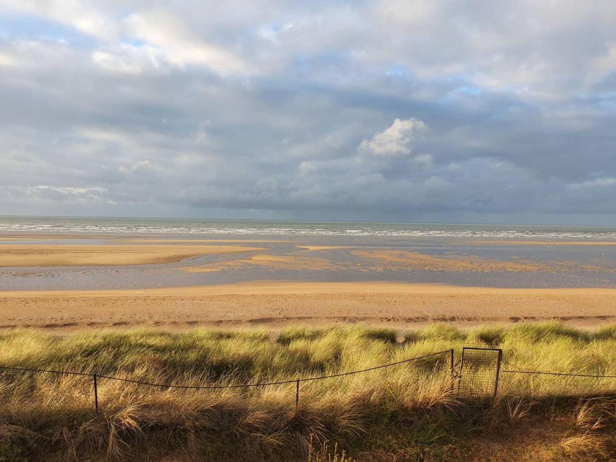 Beau Front De Mer Cosy Acces Direct Plage St Aubin Sur Mer Bernières-sur-Mer Dış mekan fotoğraf